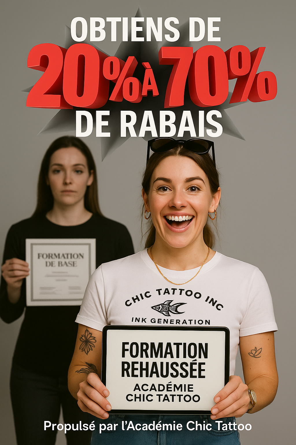faormation rehausser 