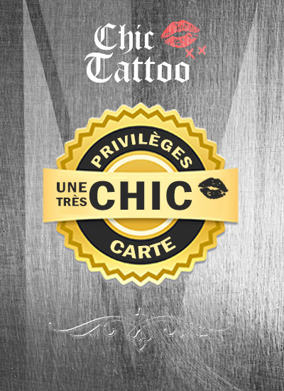 Carte privilÃ¨ges Chic Tattoo
